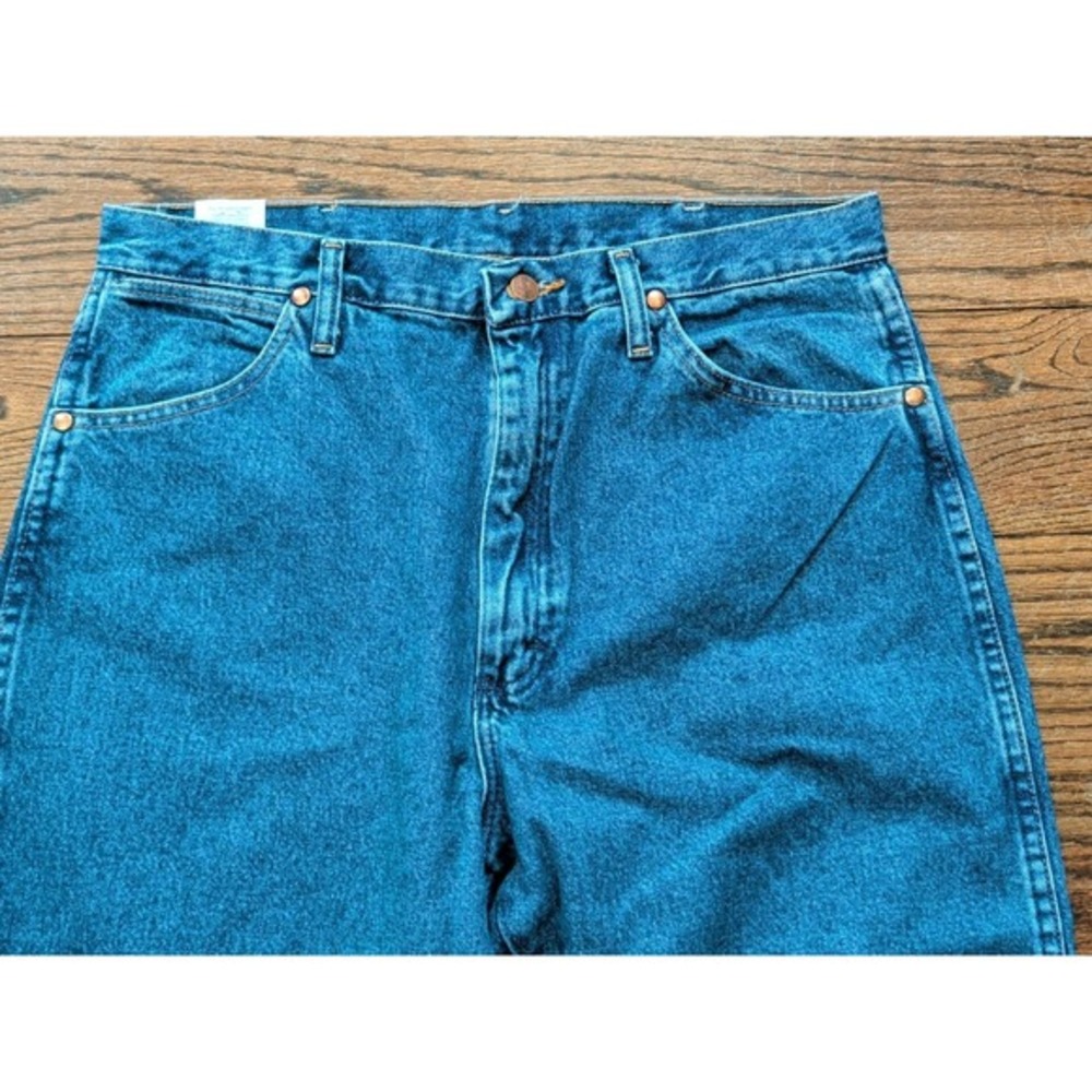 NWT Wrangler Original Cowboy Bootcut Jeans Tall Men's 34x38 Original Fit Retro - Picture 4 of 7